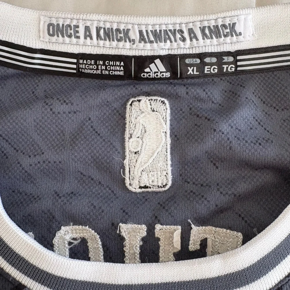 Adidas NBA New York Knicks #7 Limited Edition‎ Basketball Jersey Boys XL